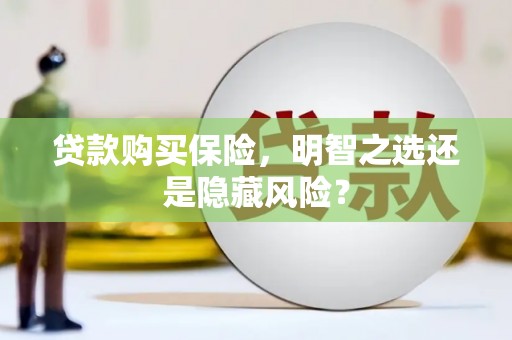 沁县贷款购买保险，明智之选还是隐藏风险？