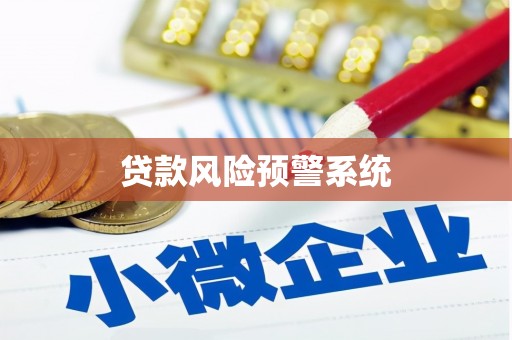 狮子山贷款风险预警系统