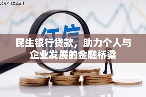 大丰民生银行贷款，助力个人与企业发展的金融桥梁