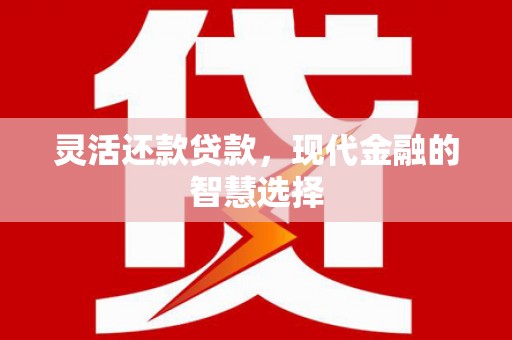 太和灵活还款贷款，现代金融的智慧选择