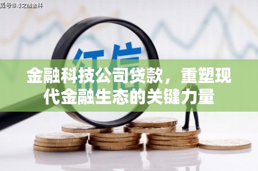 新民金融科技公司贷款，重塑现代金融生态的关键力量