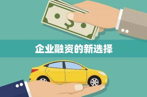 漠河企业融资的新选择