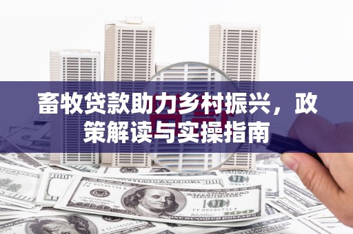 泰州畜牧贷款助力乡村振兴，政策解读与实操指南