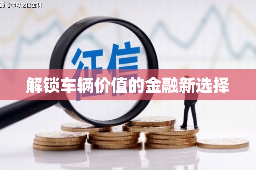 芒市解锁车辆价值的金融新选择
