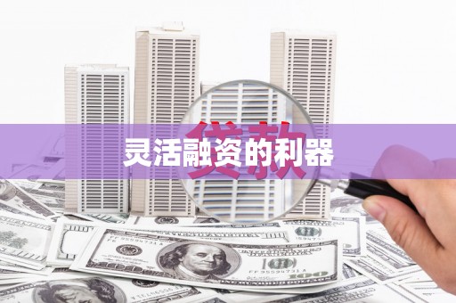 静乐灵活融资的利器